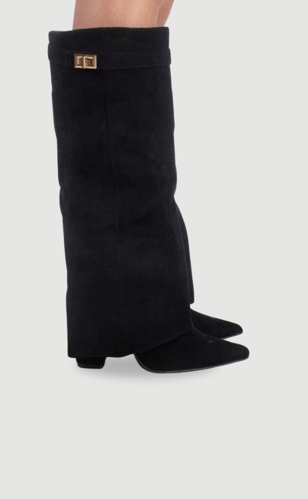 Women's Elegant Knee-High Suede Boots